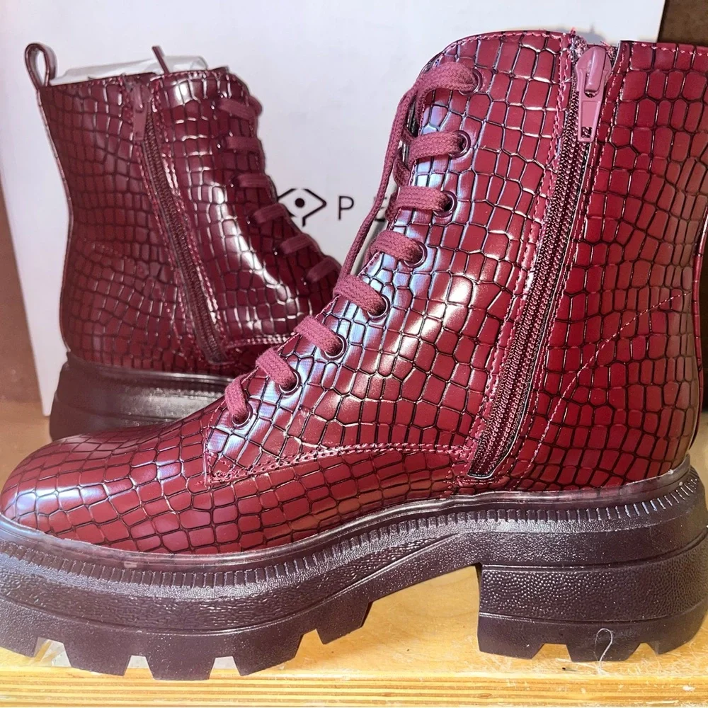 Katy Perry Combat Boots Women’s - Picture 3 of 7